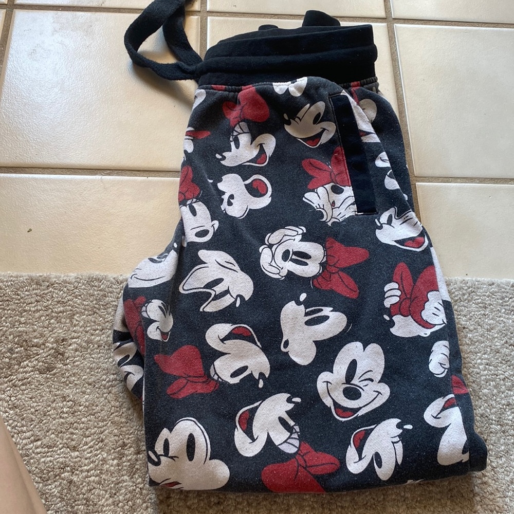 disney branded sweat pants